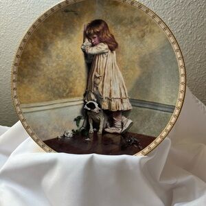 Royal Doulton “The Original “In Disgrace” plate from the A Victorian Childhood